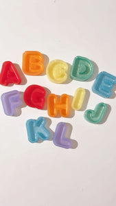 Silibets Alphabet Tray Letters