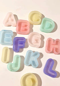 Silibets Alphabet Tray Letters
