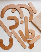 Load image into Gallery viewer, Wooden Letter Builders
